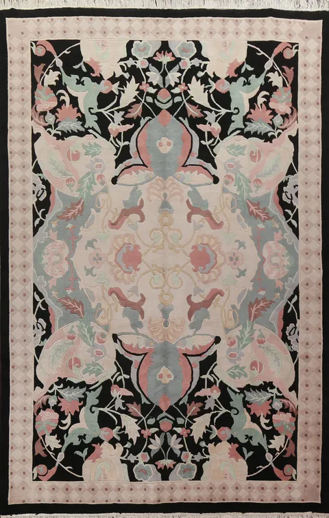 Vegetable Dye Nepalese Wool Area Rug 10x14