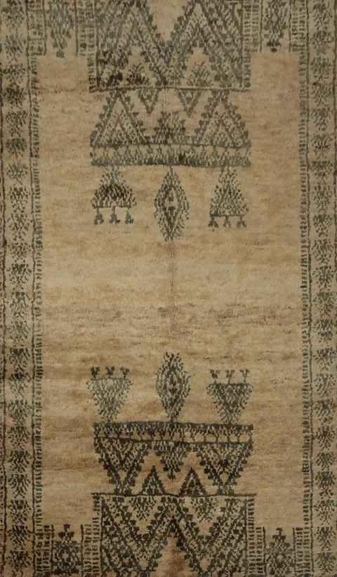 Add Warmth to Your Home with Rustic Geometric Area Rug 5x8