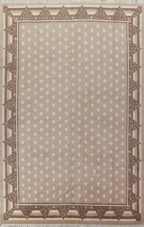 Vegetable Dye Nepalese Oriental Area Rug 10x14