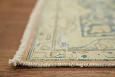 Vintage Distressed Kerman Persian Area Rug 10x13