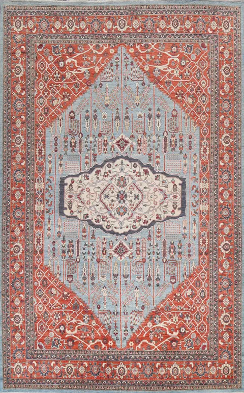 Vegetable Dye Heriz Serapi Oriental Area Rug 10x14