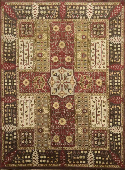 Geometric Agra Oriental Area Rug 8x10