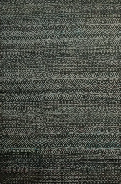 Handmade Abstract Jute/ Wool Area Rug 9x11