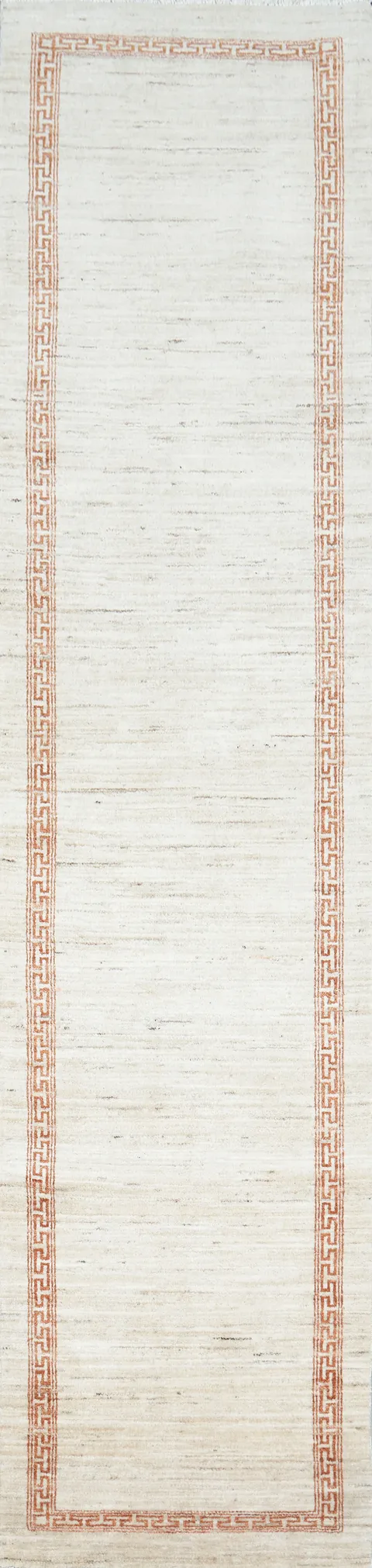 2x10 Pakistan Gabbeh Kashkoli Runner  100% Wool Hand-Knotted Rug