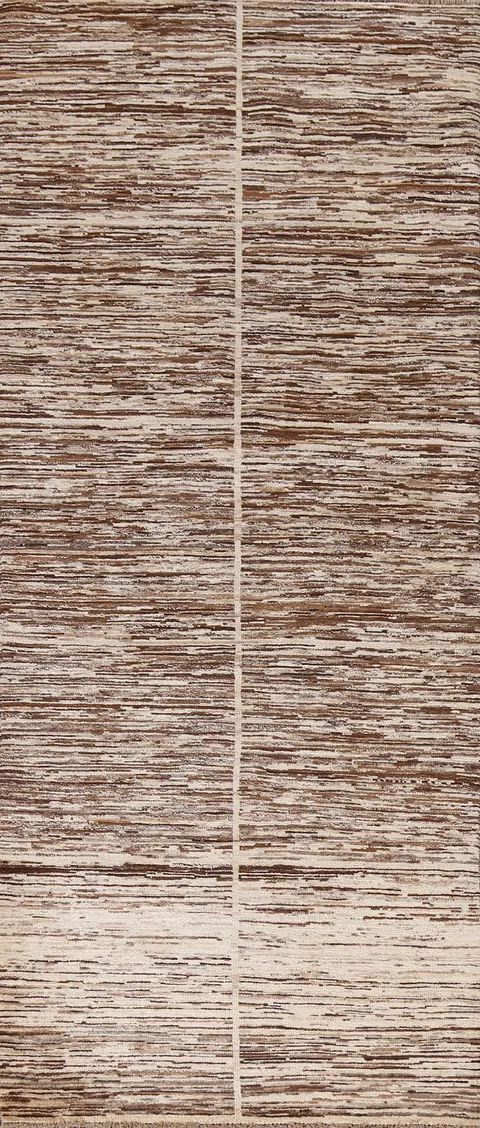 Handmade Gabbeh Kashkoli Wool Runner Rug 3x8