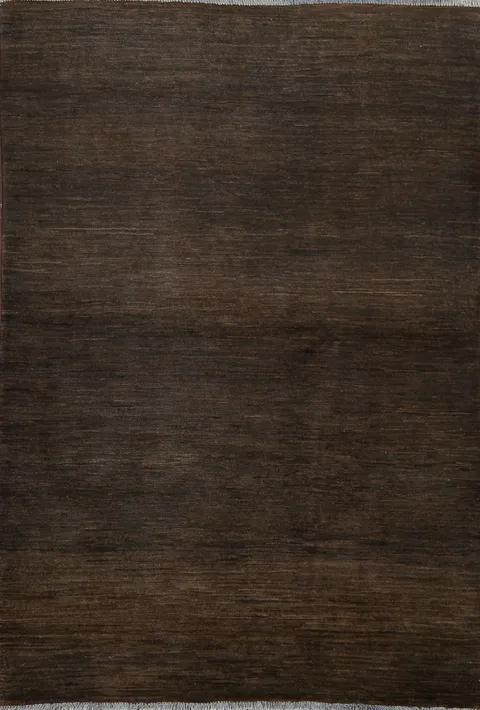 Modern Gabbeh Kashkoli Wool Area Rug 4x6