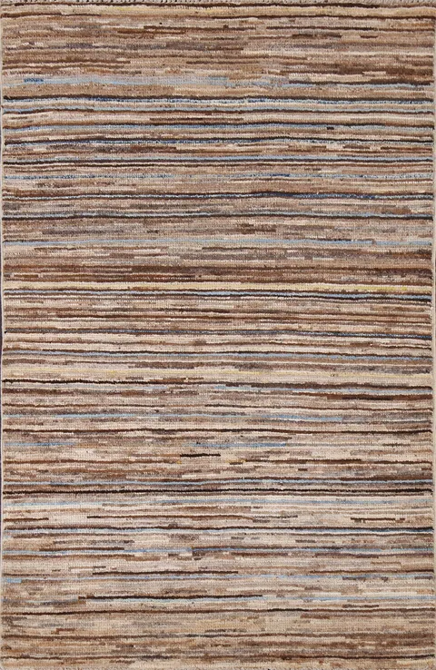 Handmade Gabbeh Kashkoli Oriental Rug 3x4