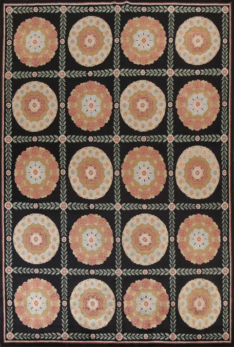 Vegetable Dye Nepalese Handmade Area Rug 9x12