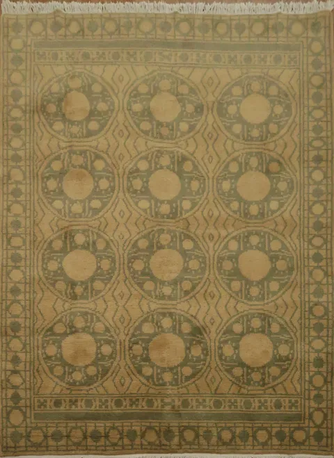 Vegetable Dye Nepalese Handmade Area Rug 6x9
