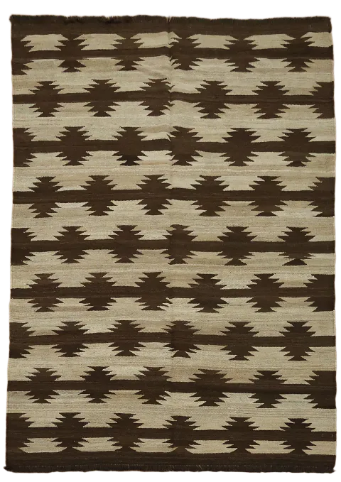 Vegetable Dye Kilim Oriental Area Rug 5x7