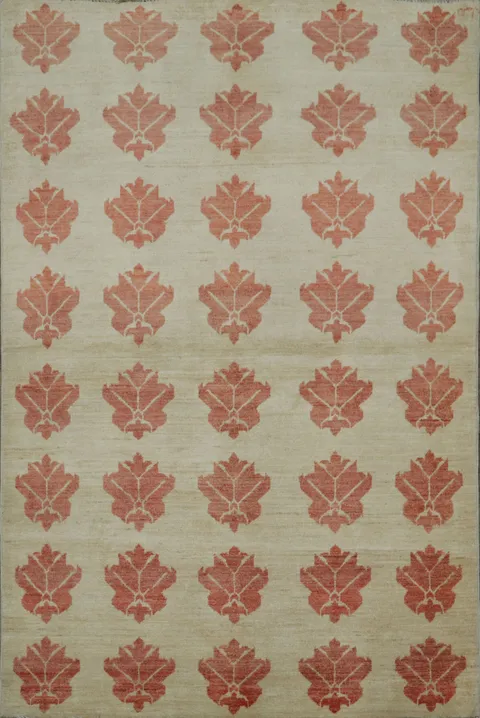 Handmade Gabbeh Kashkoli Wool Area Rug 4x6