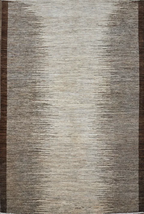 Handmade Gabbeh Kashkoli Wool Area Rug 6x8