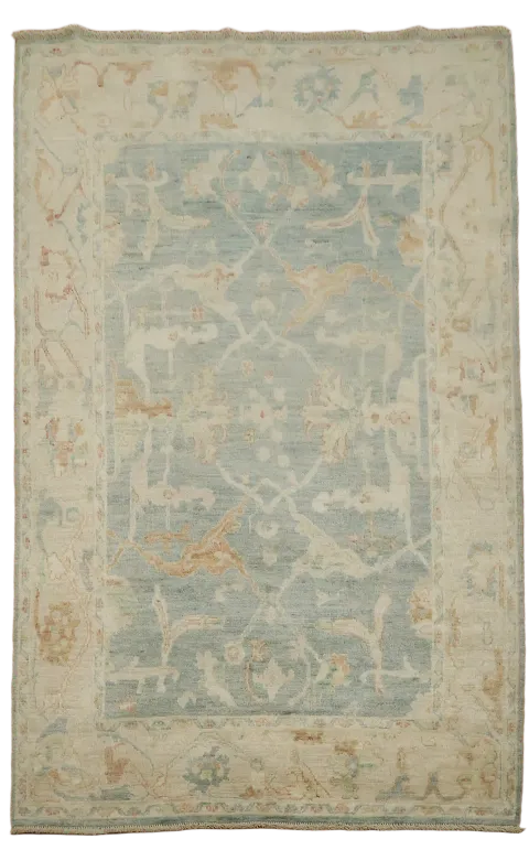 Luxurious Blue Area Rug Adding Sophisticated Charm 5x8