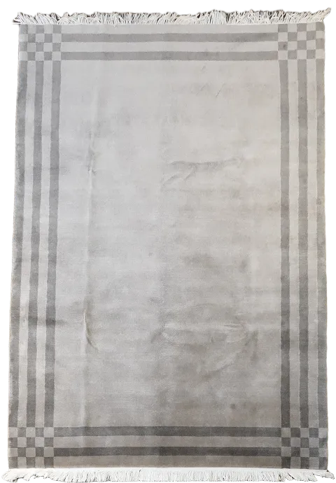 Handmade Nepalese Vegetable Dye Area Rug 6x9