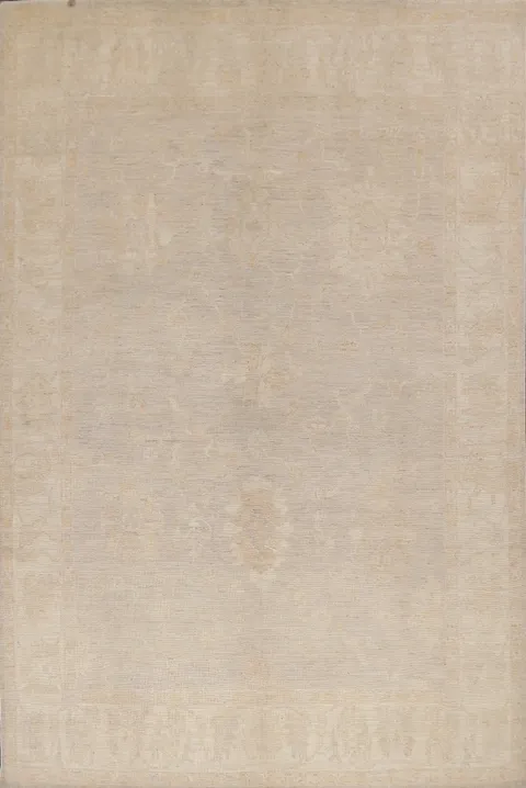 Vegetable Dye Muted Oushak Turkish Area Rug 8x10