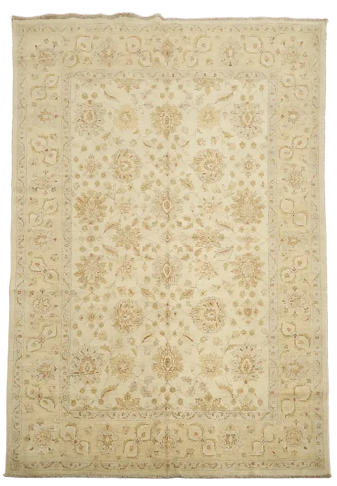 Vegetable Dye Chobi Peshawar Handmade Area Rug 6x9