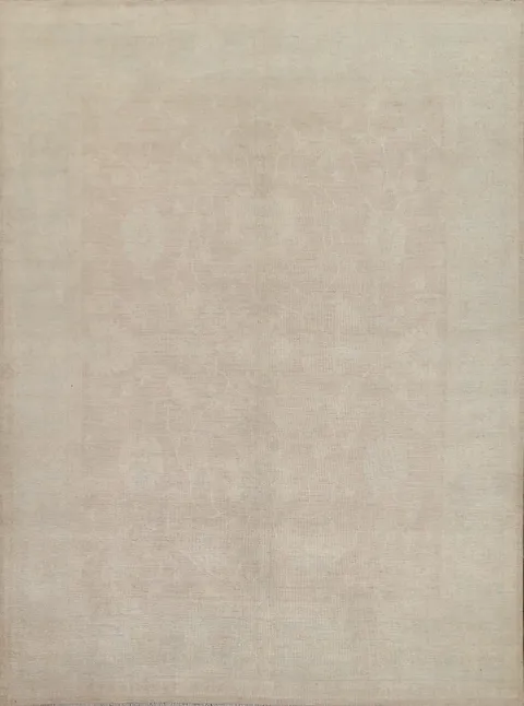 Vegetable Dye Muted Oushak Turkish Area Rug 8x10