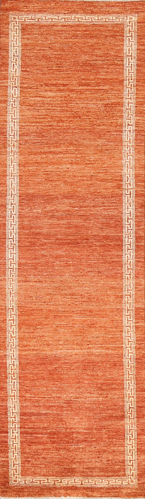 Handmade Gabbeh Kashkoli Wool Runner Rug 2x9
