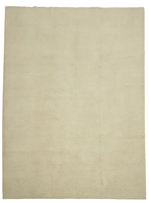 Muted Wool Oushak Turkish Area Rug 9x12