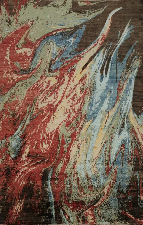 Artful Expressions Abstract Area Rug 6x8