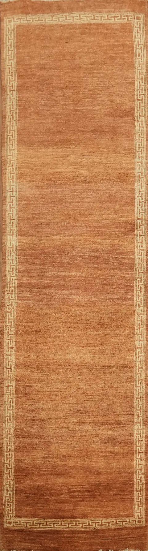 Wool Gabbeh Kashkoli Oriental Runner Rug 3x9