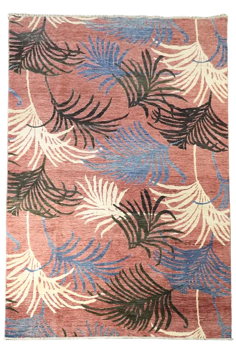 Vegetable Dye Gabbeh Kashkoli Oriental Area Rug 7x10