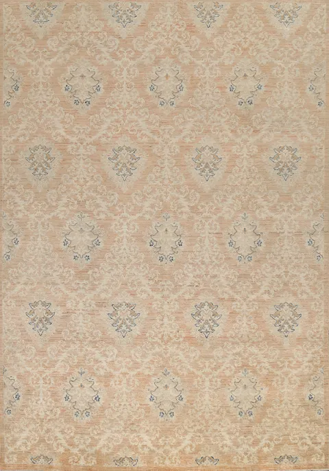 Handmade Wool Oushak Turkish Area Rug 8x11