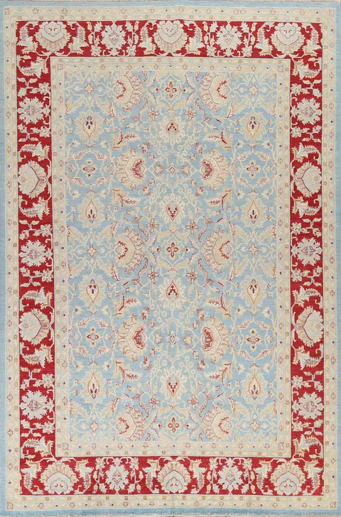 Vegetable Dye Ziegler Handmade Oriental Rug 7x10