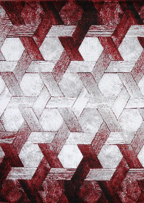 Trellis Transitional Oriental Modern Rug