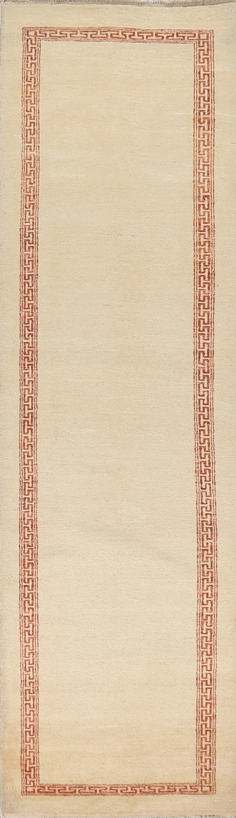 Wool Gabbeh Kashkoli Oriental Runner Rug 3x11
