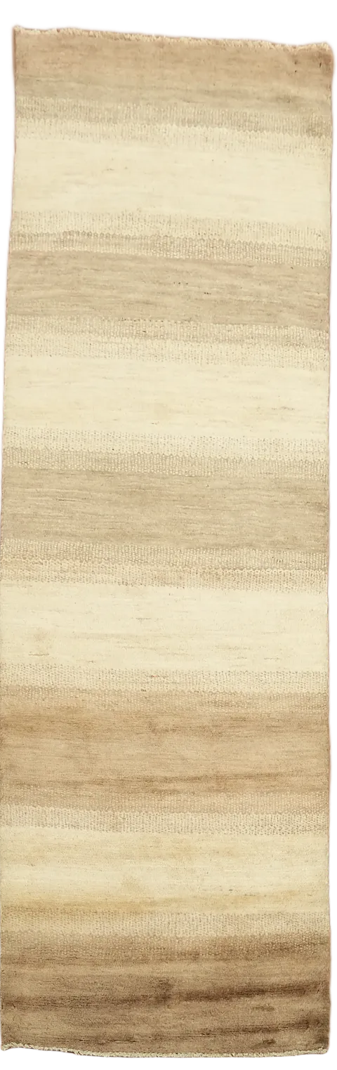Wool Gabbeh Kashkoli Oriental Runner Rug 3x8