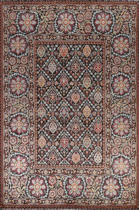 Vegetable Dye Wool Ziegler Oriental Area Rug 8x10
