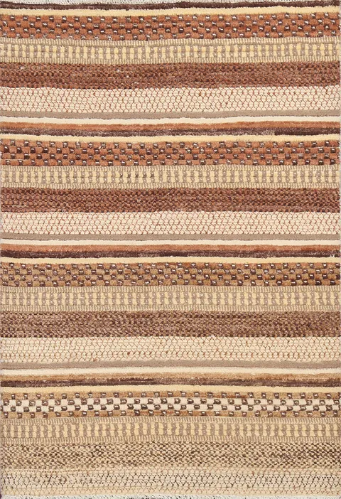 Handmade Gabbeh Kashkoli Oriental Rug 3x5