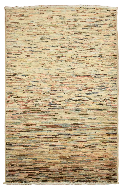 Handmade Gabbeh Kashkoli Oriental Rug 3x4