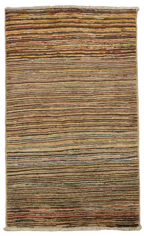 Brown Striped Rug Bringing Warmth to Your Home Interiors 3x4