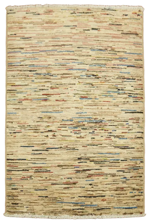 Handmade Gabbeh Kashkoli Oriental Wool Rug 3x4