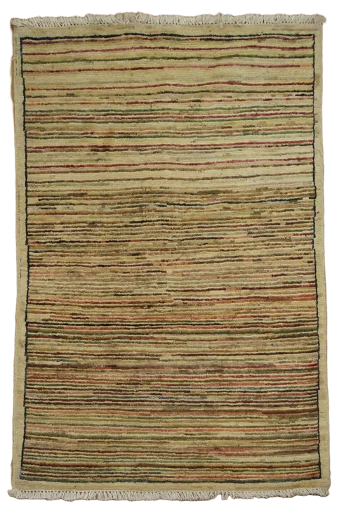 Handmade Gabbeh Kashkoli Oriental Rug 3x4