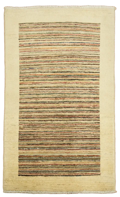 Handmade Gabbeh Kashkoli Oriental Rug 3x4