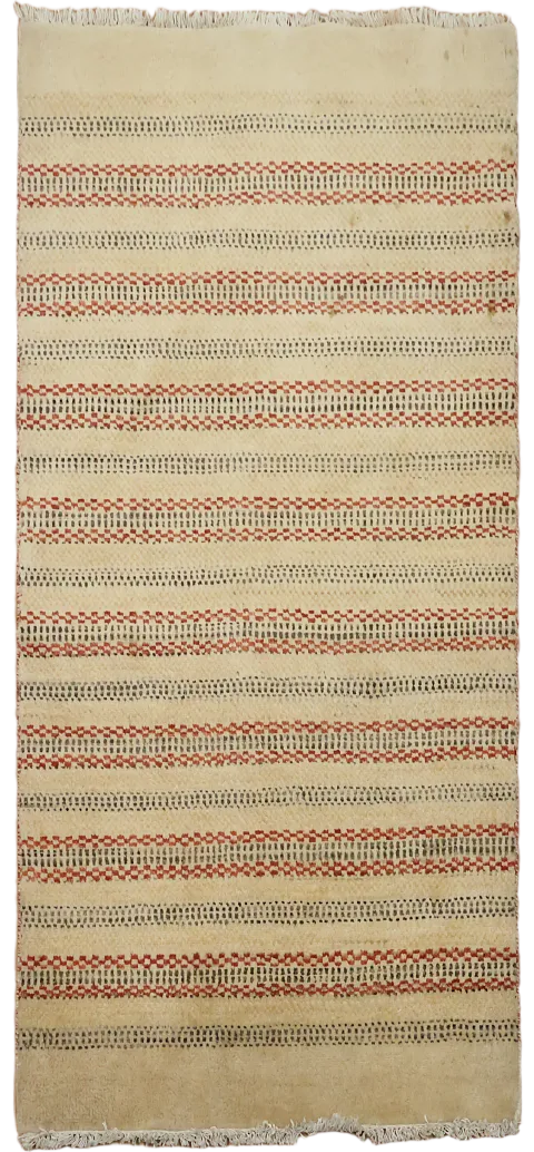 Classic Beige Tone Rug with Subtle, Elegant Line Designs 3x4