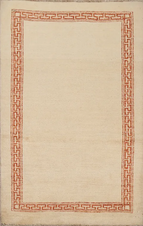Handmade Gabbeh Kashkoli Oriental Rug 3x5