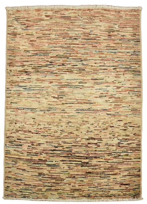 Handmade Wool Gabbeh Kashkoli Oriental Rug 3x4