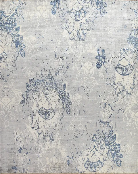 Vegetable Dye Abstract Oriental Wool Rug 8x10