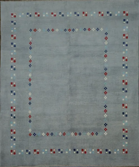 Handmade Wool Gabbeh Kashkoli Oriental Area Rug 8x10