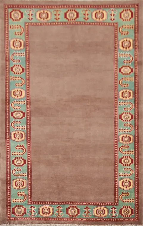 Brown Gabbeh Kashkoli Oriental Handmade Rug 3x5