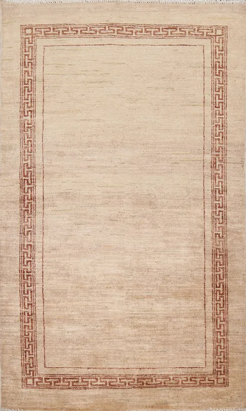 Handmade Gabbeh Kashkoli Oriental Rug 3x5