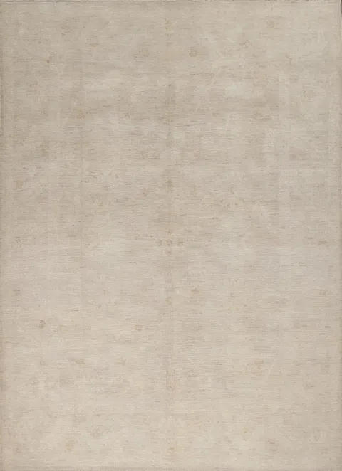 Vegetable Dye Muted Oushak Oriental Wool Rug 8x10