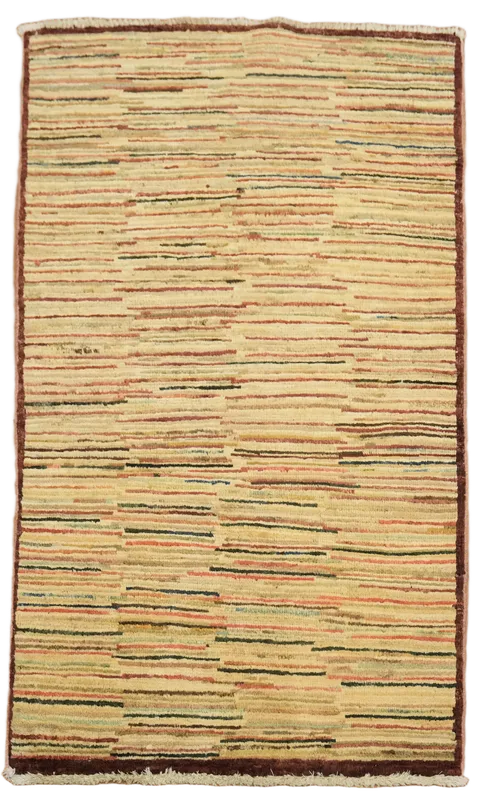 Handmade Gabbeh Kashkoli Oriental Rug 2x4
