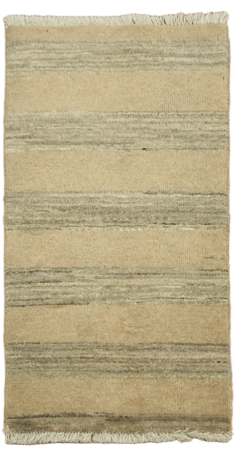 Striped abbeh Kashkoli Oriental Wool Rug 2x3