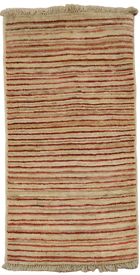 Striped Wool Gabbeh Kashkoli Oriental Handmade Rug 2x3