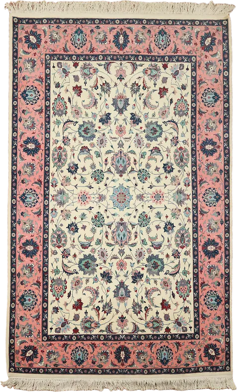 Vegetable Dye Aubusson Oriental Handmade Rug 6x10